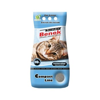 Certech Super Benek Compact Natūralus - Sluoksniuotas kačių kraikas 10 l