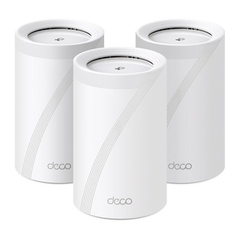 TP-LINK BE9300 Whole Home Mesh Wi-Fi 7 System Tri-Band 574Mbps at 2.4GHz + 2880Mbps at 5GHz + 5760Mbps at 6GHz Internal Antenna