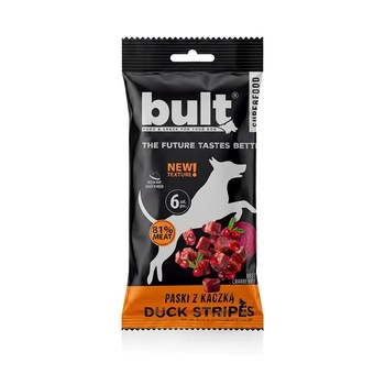 BULT Tasty Strips Superfoods duck - skanėstas &scaron;unims - 6vnt.