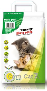 Certech Super Benek Corn Cat &Scaron;viežia žolė - Kukurūzų kraikas 7 l