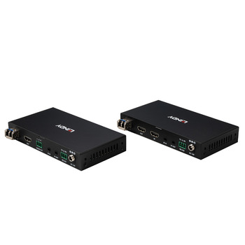 A/V Pailgintuvas - Lindy 5km Pluo&scaron;to Optinis HDMI 4K60 KVM USB 2.0, RS-232 & IR