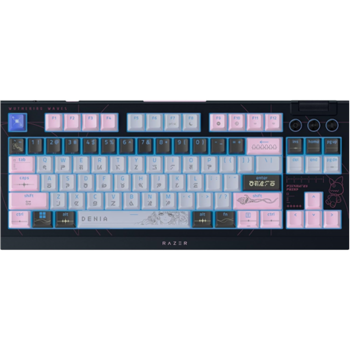 Razer | BlackWidow V4 Tenkeyless HyperSpeed | Gaming Keyboard | Wireless | US | Orange Switch | Wuthering Waves Edition