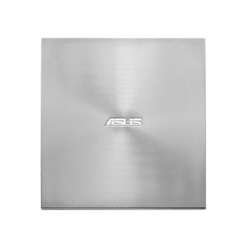 External DRW ASUS SDRW-08U9M-U, USB Type-C (connects to Macbook) and Type-A cables, Ultra-Slim, M-disk support, Silver