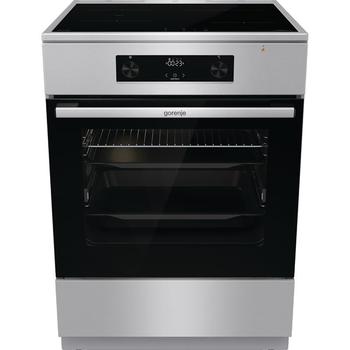 Gorenje, 71 L, plotis 60 cm, nerūdijančio plieno - Indukcinė viryklė su elektrine orkaite