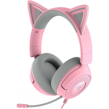 Razer Gaming Headset | Kraken Kitty V3 X | Wired | Over-Ear | Microphone | Quartz