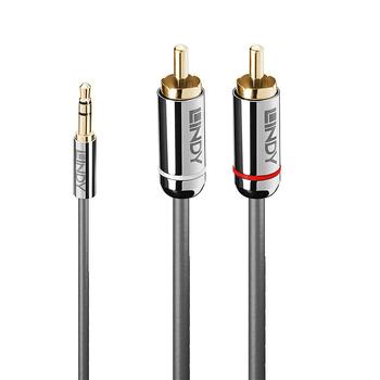 CABLE AUDIO 3.5MM TO PHONO/0.5M 35332 LINDY