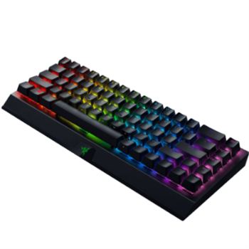Razer BlackWidow V3 Mini HyperSpeed bevielė mechaninė žaidimų klaviatūra su anglų raidžių i&scaron;sidėstymu ir RGB LED ap&scaron;vietimu - Yellow Switch