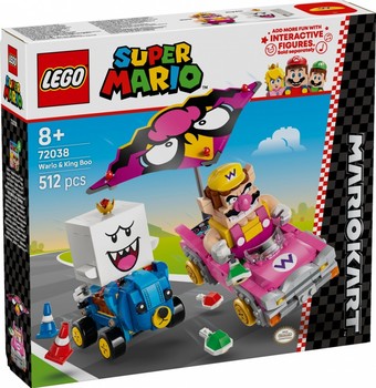 Bricks Super Mario 72038 Mario Kart Wario and King Boo