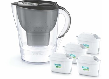 Brita Marella + 4 Maxtra Pro PP filtravimo ąsotis