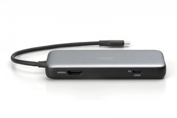 Digitus USB-C docking station, 7-port | DA-70914 | Ethernet LAN (RJ-45) ports 1 | HDMI ports quantity 1