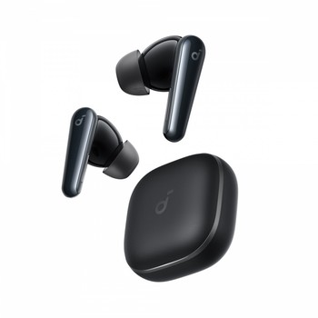 Anker Soundcore Liberty 5 juodos spalvos belaidės ausinės | Aplinkos triuk&scaron;mo slopinimas realiuoju laiku su ANC 3.0 | Dolby Audio garsas | Integruoti 6 AI mikrofonai skambučiams | IP55 atsparumas drėgmei bei dulkėms