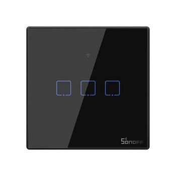 SONOFF TX i&scaron;manusis sieninis jungiklis T3EU3C, Wi-Fi, RF