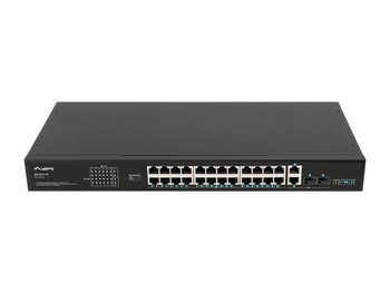 Lanberg RSFE-24P-2C-360 Switch 24X 100MB POE+