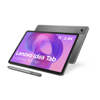 Lenovo Idea Tab Mediatek 256 GB 27,9 cm (11") 2.5K 8 GB Wi-Fi 5 (802.11ac) Android 15 Pilka