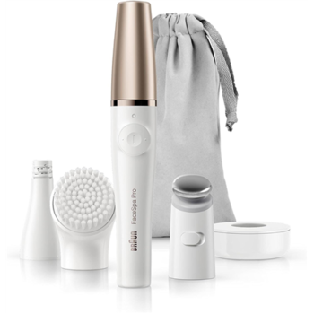 Braun | 3-in-1 Facial Epilation | FaceSpa Pro SE911 | Operating time (max) 90 min | Number of power levels 1 | Wet & Dry | White/Bronze