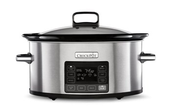 Crock-Pot CSC066X lėto virimo puodas 5,6 L 240 W Sidabras