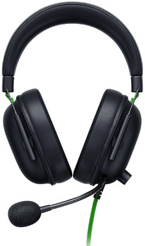 Razer BlackShark V2 X laidinės ausis uždengiančios žaidimų ausinės su mikrofonu - juodos