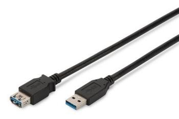 Extension Cable USB 3.0 SuperSpeed Type USB A/USB A/Z black 3,0m