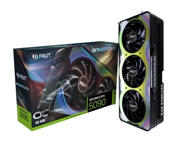 PALIT RTX 5090 GAMEROCK OC 32GB GDDR7 3xDP 1xHDMI