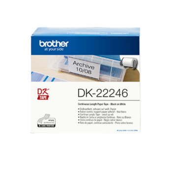 Brother | DK 22246 | White | High quality | 30.48 m
