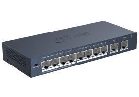 Switch|DAHUA|S3010-8GT-90|Switch type Unmanaged|Form factor Desktop/Wall-Mounting|8xRJ-45 ports|RJ-45 Ports Type Gigabit Ethernet (10/100/1000)|Power over Ethernet (PoE) Yes|8xPower over Ethernet (PoE) ports quantity|Total Power over Ethernet (PoE) budget 90 W|S3010-8GT-90