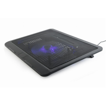 GEMBIRD NBS-1F15-04 Notebook cooling stand 15inch with one LED fan black