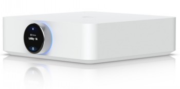 Ubiquiti UPL-Amp-W-EU Premium speaker amplifier designed for high-fidelity multi-zone audio streaming and immersive spatial sound experiences, 130 watts per channel at 8 ohms, 2x speaker terminal outputs with (2) custom-designed banana plugs include