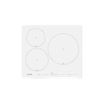 CATA Hob | INSB 6003E2 WH | Induction | Number of burners/cooking zones 3 | Slider touch | White