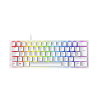Razer | Huntsman Mini 60% | Gaming Keyboard | Wired | RGB LED light | Cyrillic | Red Switches | Mercury