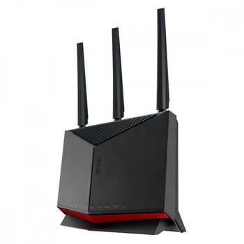 Asus RT-BE86U Wireless Wifi 7 Dual Band Gigabit Router | 802.11be | 6800 Mbit/s | Ethernet LAN (RJ-45) ports 5 | Mesh Support Yes | MU-MiMO No | 4G/5G | Antenna type External/Internal