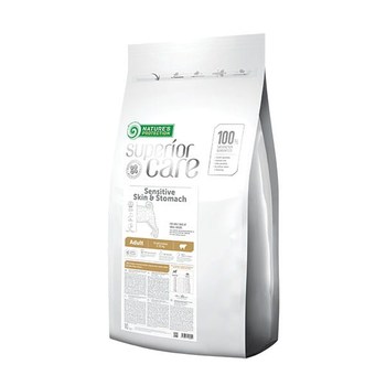 NATURE'S PROTECTION Superior Care Skin & Stomach Adult Small Lamb &ndash; sausas &scaron;unų maistas &ndash; 10 kg