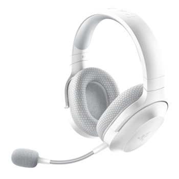 Razer Barracuda X (2022) Wireless On-Ear Gaming Headset | USB-C - Mercury White