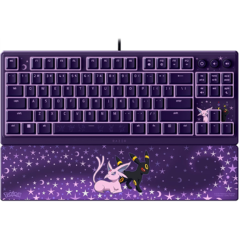Razer Ornata V3 Tenkeyless | Gaming keyboard | Wired | US | Razer Mecha-Membrane Switches | Wrist Rest | Pok&eacute;mon Espeon/Umbreon Edition