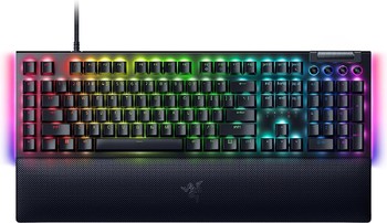 Razer | BlackWidow V4 | Mechanical Gaming keyboard | Wired | US | Green Switch | Black