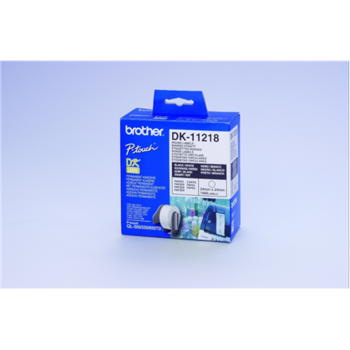 Brother DK-11218 Round Labels White, DK, 24 mm