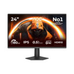 AOC 24G50F 180Hz (OC) LED GAMING monitorius su IPS technologija | 23.8 colių | FULL HD (1920x1080, 16:9, 93ppi) | Reakcijos laikas: 0.5ms (MPRT) | Jungtys: DisplayPort, HDMI, 3.5mm | Tilt, VESA, Kensington Security slot AOC 24G50F 180Hz (OC) LED GAMING monitorius su IPS technologija | 23.8 colių | FULL HD (1920x1080, 16:9, 93ppi) | Reakcijos laikas: 0.5ms (MPRT) | Jungtys: DisplayPort, HDMI, 3.5mm | Tilt, VESA, Kensington Security slot