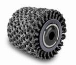 Šlifavimo cilindras suktos metalinės vielos MRS1300 125x100m 125x100mm, Scheppach