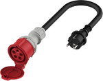 Platinet EV adapter CEE 16A (F) - Schuko 16A (M) (EV_A11C35S)