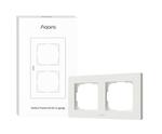 SMART SWITCH FRAME H2 (2-GANG)/WHITE FE-X01D-W AQARA