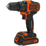 BLACK & DECKER | 18V , 2x1.5 Ah Cordless drill driver | BDCDD186KB-QW