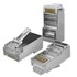 MODELIS: 54548<br />RJ45 through connector plug,CAT6,FTP,100 pcs