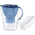 MODELIS: MARELLA XL + 4 PRO NIEBIESKI<br />Marella 3.5l XL filter jug + 4 cartridges Maxtra Pro Pure Performance Blue