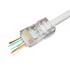 MODELIS: LC-PTU-01/100<br />GEMBIRD LC-PTU-01/100 Universal pass-through modular UTP plug 8P8C 100pcs solid and stranded