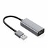 MODELIS: IAARJ<br />IBox IAARJ Aliumininis RJ45 į USB Type-A adapteris 10/100/1000 Mb/s