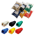 MODELIS: MP0005<br />LOGILINK - Strain Relief Hoods for Modular Plugs 100 pcs grey